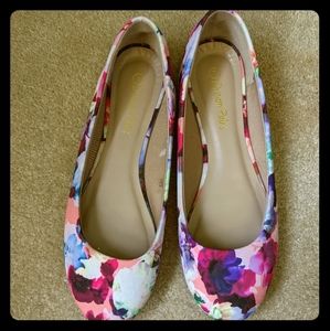 Floral flats